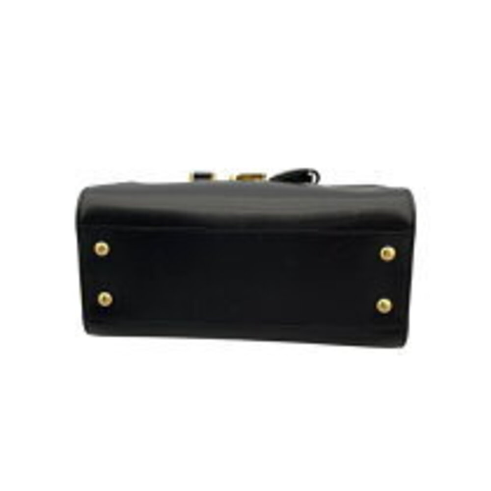Saint Laurent Black Shoulder Leather Cabas Baby Bag - Picture 4 of 10